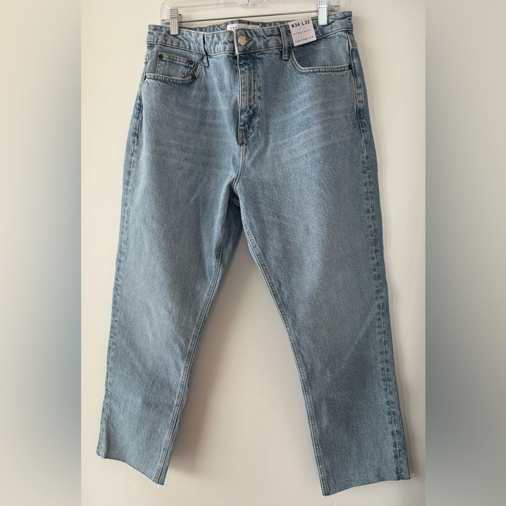 Topshop Women’s Straight Leg Jeans